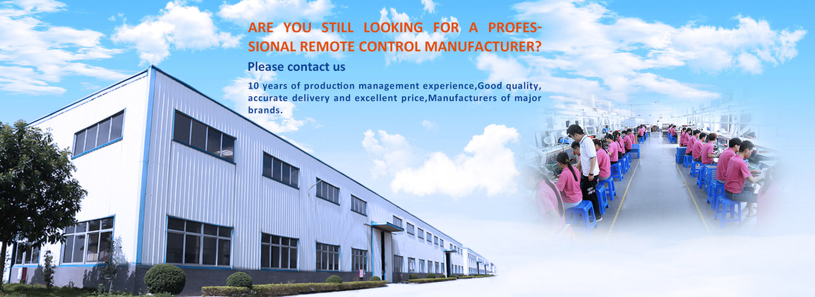 quality Infrared TV Remote Control factory