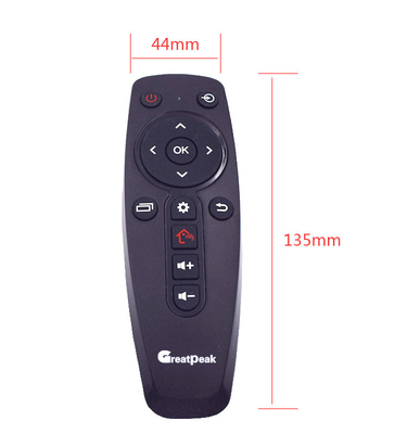 Infrared Universal DVD Remote Control 13 Keys For Fan / Clean Robot