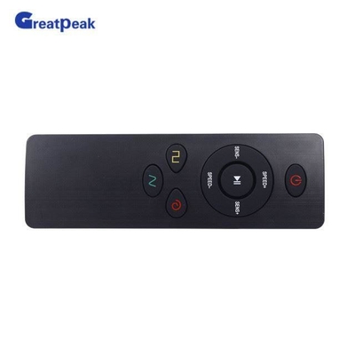 IR Android TV Voice Remote Control 2.4g Signal 9 Keys With Black Case