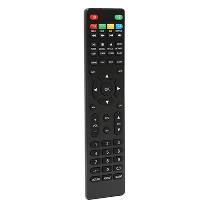 Plastic Universal All In One TV Remote Control 12m Black