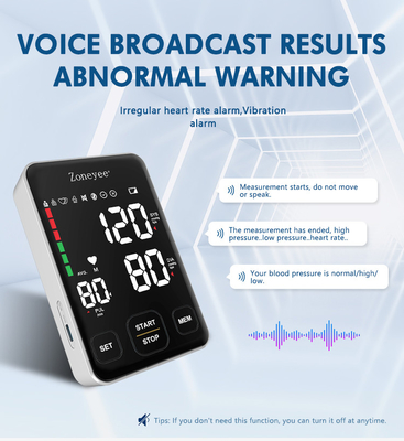 Wholesale LED Design CE Approved Customization Automatic Check Ambulatory Digital Blood Pressure Monitor Arm Style