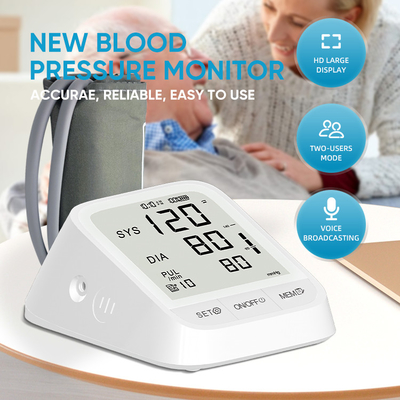 Hospital Automatic Arm Type Rechargeable BP Digital Blood Pressure Monitor