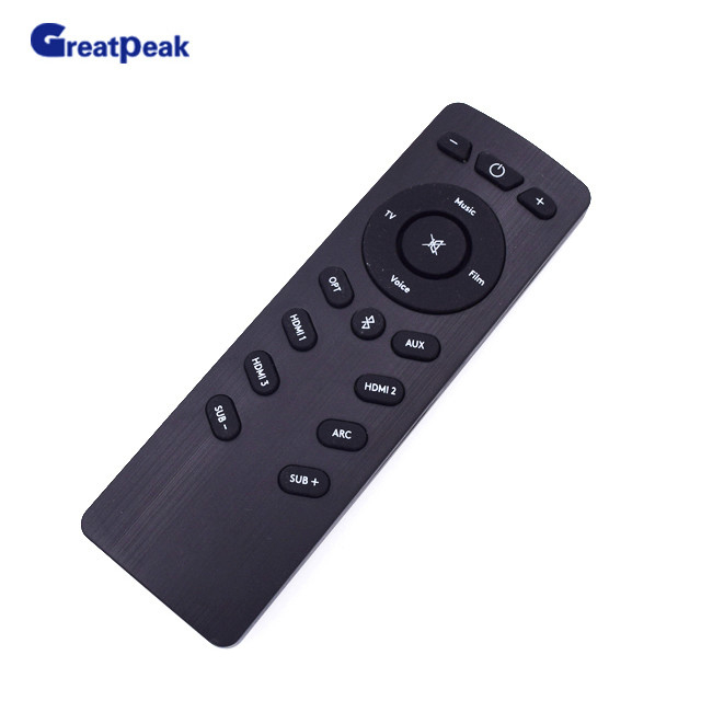 Bluetooth Voice Remote Control With 17 Keys/ Black Shell / For Set Top Box / For Household / For Smart Tv