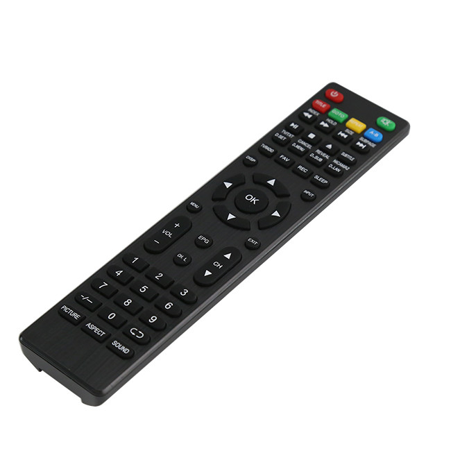 Plastic ABS TV Learning Remote Control For Set Top Box / Smart Television