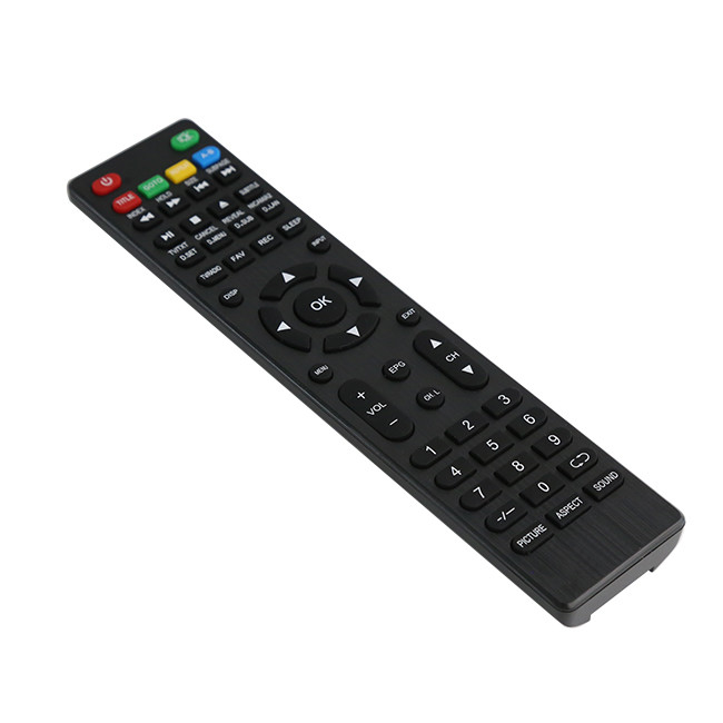 Plastic ABS TV Learning Remote Control For Set Top Box / Smart Television