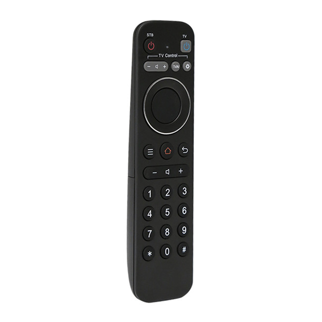 Plastic Streaming Remote Control Rubber keypad For TVs / Smart Speakers