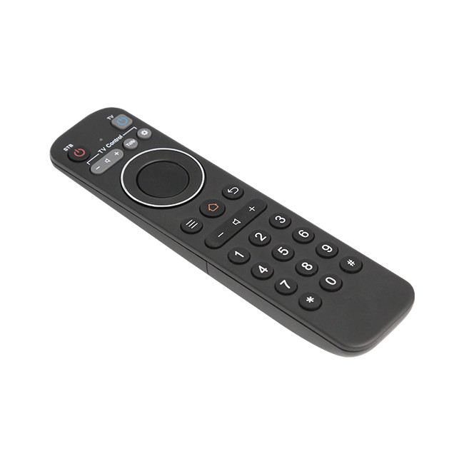 Plastic Streaming Remote Control Rubber keypad For TVs / Smart Speakers