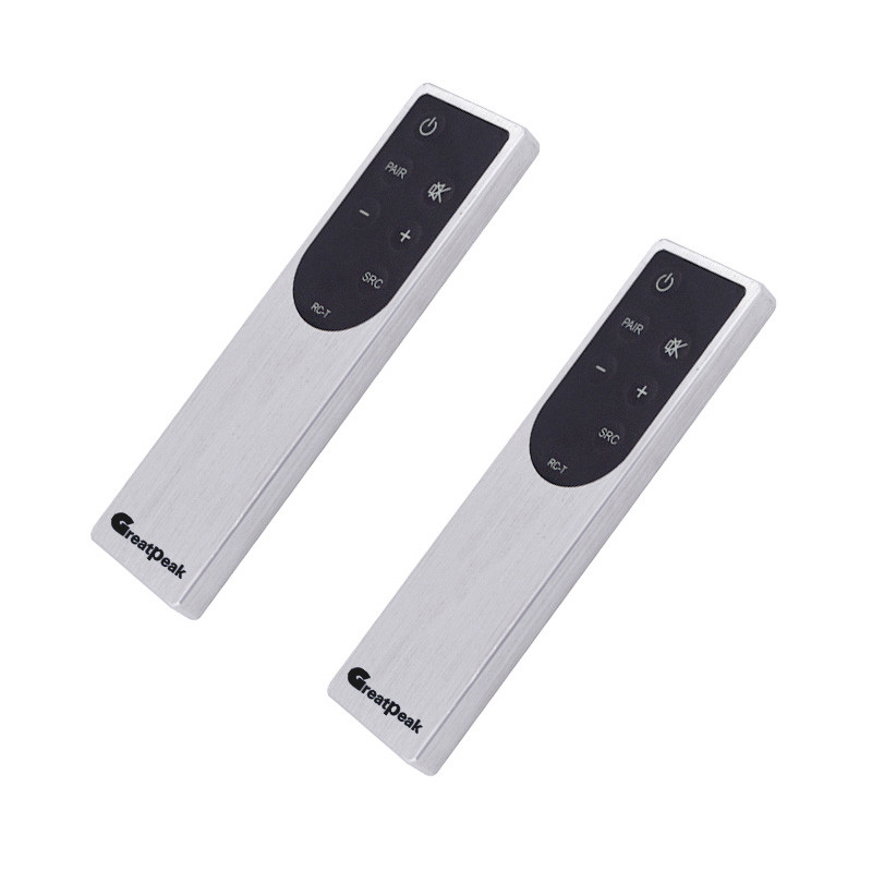 Aluminum High End TV Remote Control 8m 6 Keys For Audio Player
