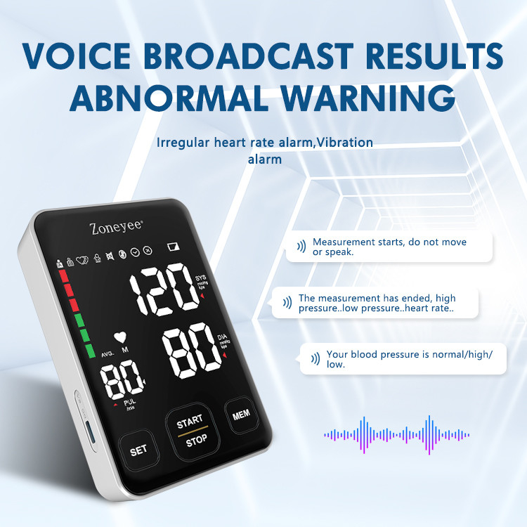 Price Of Digital Sphygmomanometer Desktop Bp Operator Blood Pressure Monitor Digital Tensiometro Rechargeable