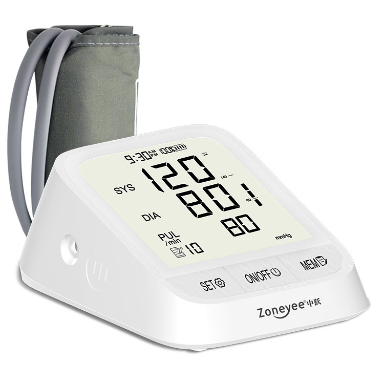 Rechargeable Blood Testing Equipments Arm Type Electronic Blood Pressure Monitor