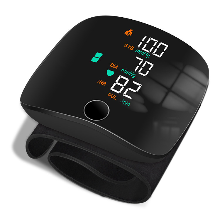Automatic Digital Wrist Blood Pressure Monitor Cuff Machine Sphygmomanometer Tensiometer Heart Rate Pulse Meter