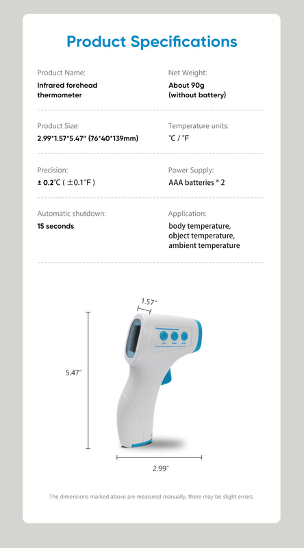 thermometer gun instant read thermometer fever temperature thermometer forehead thermometer strip