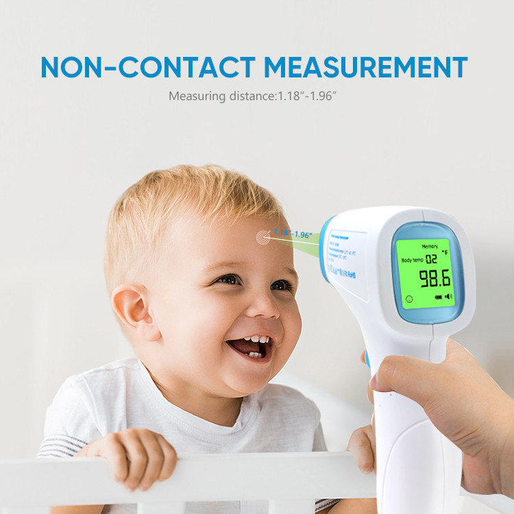 Medical Non-Contact Elextric Infrared Frontal Thermometer Best Medical No Touch Digital Thermometers Digital Non Contact
