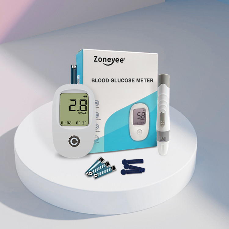 Greatpeak Home And Hospital Use digital Blood Sugar Test Strip Monitor Diabetics Kit Machine Blood Glucose Meter
