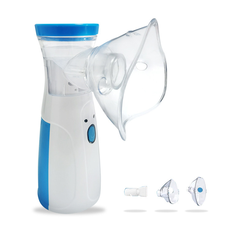 Hand Held Ultrasonic Respirator Mini Nebulise Portable Inhaler Medical Mesh Nebulizer Machine For Kids