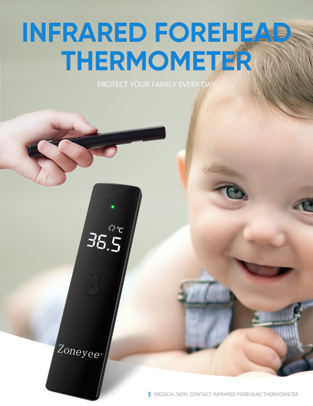 Zoneyee Customizable LOGO infared thermometer adjustable thermometer no touch infrared thermometer